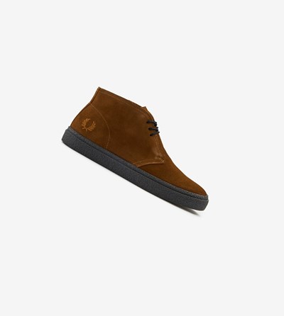 Fred Perry Hawley Støvler Herre Sort | 625418-ZAG