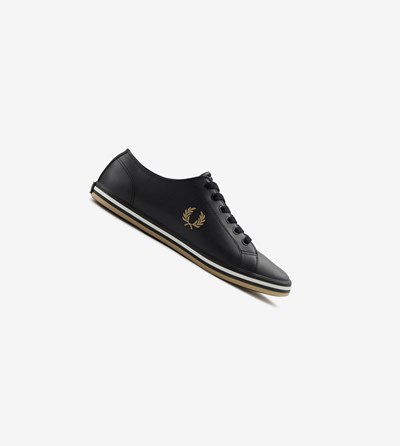 Fred Perry Kingston Sneakers Herre Sort | 839407-GSC