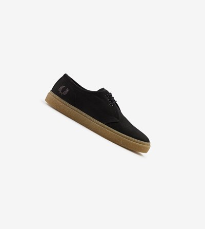 Fred Perry Linden Ruskind Sko Herre Sort | 460371-GZQ